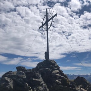 Gipfelkreuz des Seekopf in Tirol