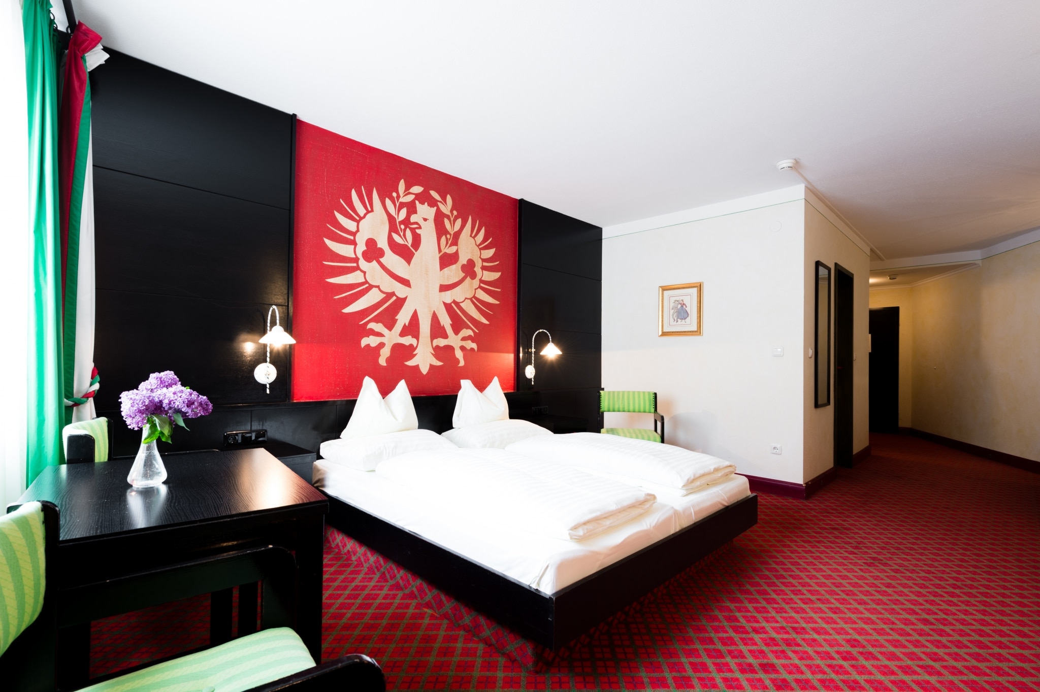 Die Junior Suiten im Hotel Schrofenstein in Landeck sind für Familien bestens geeignet.