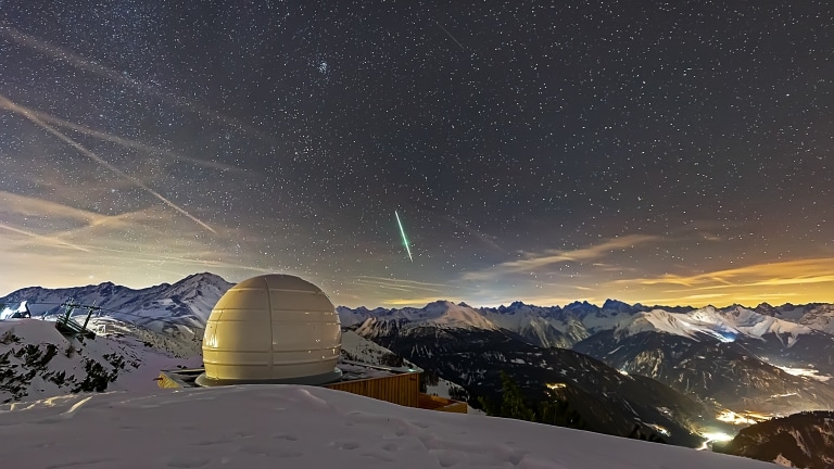 Die Sternwarte auf dem Venet in Landeck in Tirol