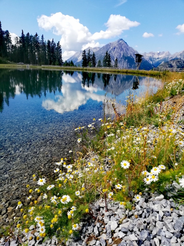 Die Seen im Tiroler Oberland sorgen an besonders heißen Sommertagen für Erfrischung